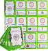 20 Analog Clocks Telling Time Flashcards Educational Learning Toys Toddlers Kids Learning Pocket Cards Kindergarten Supplies...