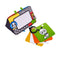 Baby Einstein Flip For Art High Contrast Floor Activity Mirror with Take Along Cards, Tummy Time Play, Newborn+...