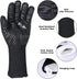 GEEKHOM BBQ Grill Gloves,1472? Heat Resistant Oven Gloves, EN407 Certified 13 Inch Flexible Barbecue Mitts Good Grip for Smoker, Baking, Cooking, ...