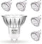 ALIDE GU10 Led Light Bulbs Dimmable AC120V,25W 35W 50W Halogen Replacement,2700K Warm White,MR16 GU10 Dimmable 2 Prong Base 5W Led Track Bulbs,450...