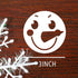 3” Christmas Snowman Face Stencils for Painting on Wood Slice, Reusable Christmas Stencil Winter Ornament Drawing Templates for Tiered Tray/Window...
