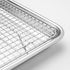 Last Confection Stainless Steel Baking & Cooling Rack - 8-1/2" x 12" (Fits Quarter Sheet Pan) - Cookie Baker's Oven Wire Rack...