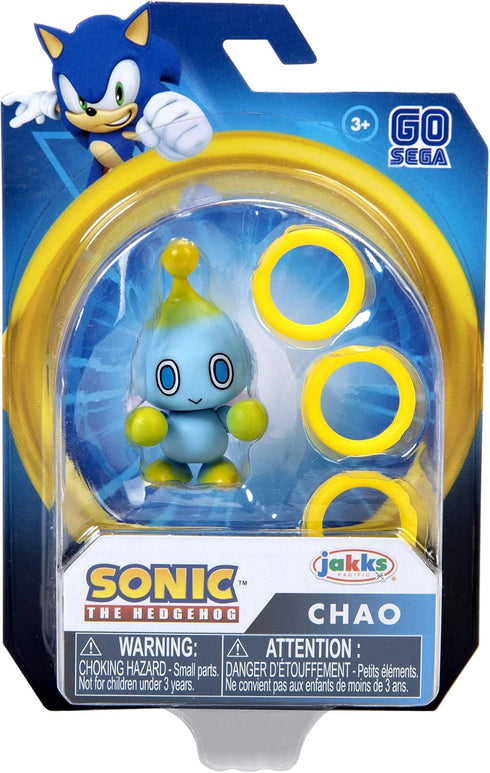 SONIC THE HEDGEHOG Action Figure 2.5 Inch Chao Collectible Toy Pink...