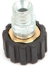 Forney 75109 Pressure Washer Accessories, Male Screw Coupling, M22F to 3/8-Inch Male NPT...