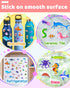 Benresive Puffy Reusable Sticker Books for Toddlers 2-4 Year, Fun Sticker Books for Toddlers 1-3, Toddler Sticker Book Age 2-4, 32 Pcs Toddler Tra...