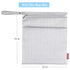 2Pcs Wet Dry Bags for Baby Cloth Diapers Waterproof Washable Reusable with Two Zipper Pockets for Dirty Gym Clothes, Travel, Beach Pool Daycare So...