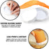 Masontops Tough Tops - Ball Wide Mouth Mason Jar Lids Plastic Leakproof - BPA-Free White Plastic Mason Jar Lids - Reusable Dry Canning Lids fit Ba...
