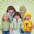 Doll Clothes 3 Pc. Set Light Green Grey Plaid Hooded Thick Coat Checkerboard Jacket with Long Sleeve, Warm Doll Outfit Hoodie Snowsuit Fits for 18...