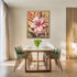Posterizer 1 pcs-unique lush pastel pink flower for chi decor-Floral & Botanical Art-Abstract & Modern Art-Decor for Home & Office- UNFRAMED Wall ...