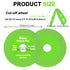 Glass Cutting Disc Pack of 5, Ultra-Thin Diamond Cutting Disc Saw Blade Suitable for 4 Inch Angle Grinder, Diamond Cut Off Wheels for Glass Cerami...