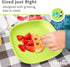 Re-Play Toddler Plates - 22 Oz. Deep-Walled Flat Kids Plates - Dishwasher & Microwave Safe - Made in USA - Set of 3-7.37" x 7.37" x 1.25" - Aqua A...