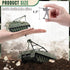 Army Tank and Army Men Toys Playset, 2pc 1:72 US Tank-4 Models & 10pc Toy Soldiers, Olive Drab Green WW2 Military Vehicle for Boys...