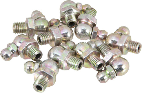 Performance Tool W54244 1/4-Inch x 28-Inch 90 Grease Fitting, (Pack of 10)...