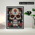 SKRYUIE 5D Diamond Painting Skeleton Full Drill, Paint with Diamond Art Kits for Adults Rose, DIY Skull Flower Painting by Number Kits Cross Stitc...