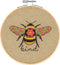 DIMENSIONS Bee Kind Needlepoint Embroidery Kit with Pattern, Felt, and Bamboo Hoop, Finished Project 6" Diameter, Multicolor 6 Piece...