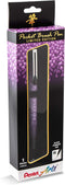 Pentel Arts Limited Edition Pocket Brush, Inking Brush Pen, Wisteria Wrap (GFKP3J1BPA)...