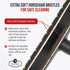 MP Maresh Products Vacuum Brush Attachment Compatible with Central Vac - Horse Hair Bristles for Thorough Cleaning, Bare Floor or Wall Brush, Repl...