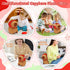 Emoin Capybara Plush Toy with Strawberry Hat 9.8Inch Kawaii Capybara Plushie Soft Brown Capybara Stuffed Animals Doll Pillow Strawberry Capybara H...