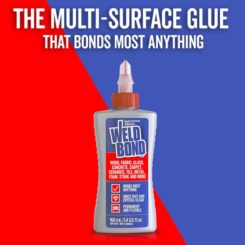 Non-Toxic Multi-Surface Glue That Bonds Most Anything! Use as Wood Glue or for Glass Mosaic Ceramic Pottery Craft Tile Porcelaine Stone Jewelry Fa...