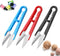 3PCS Sewing Scissors, JJOO Yarn Thread Cutter Mini Small Snips Trimming Nipper, Great for Sewing, DIY Supplies (Blue, Red, Black)......