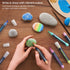 ARTEZA Pastel Oil-Based Markers, 8-Pack, 2.5 mm Line, Large Barrel, Quick-Drying Permanent Marker Pens with Bullet Nib, Craft and Art Supplies...