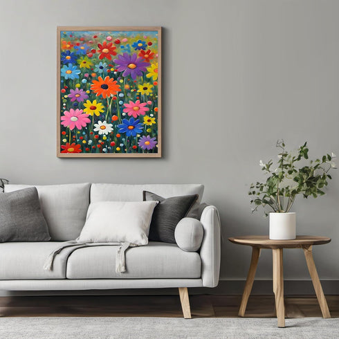 Posterizer 1 pcs-floral- plants design for nature lovers-oil painting style 14-Floral & Botanical Art-Landscape & Nature Art-Decor for Home & Offi...