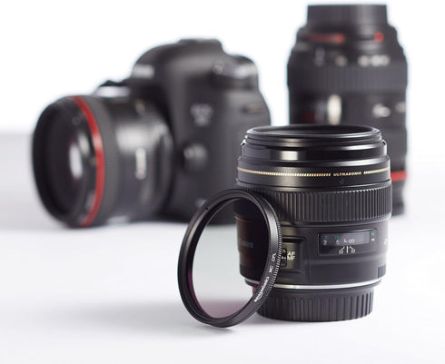 Amazon Basics Circular Polarizer Camera Lens Filter - 58 mm...