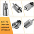Gifts for Men Super Universal Socket - Tool Stocking Stuffers for Men 7-19mm Socket Wrench Set with Power Drill Adapter, Unique Christmas Birthday...