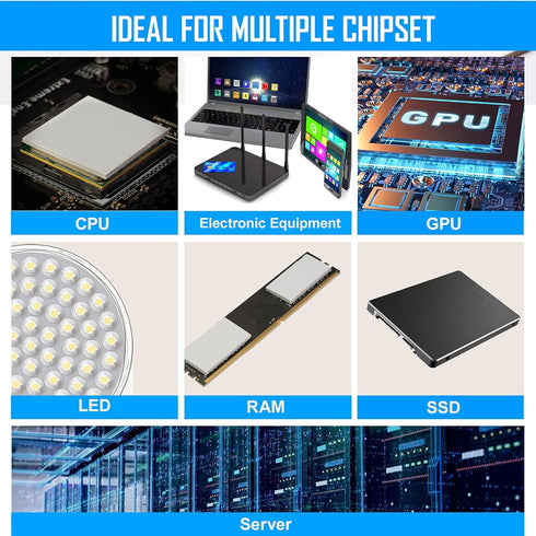 New 14.8 W/mK Silicone Thermal Pad for Heatsink GPU CPU RAM SSD LED Cooler IC Chipset Cooling...