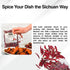 Natruen Whole Dry Szechuan Chinese Red Chili Pods 4 Oz (Medium Hot), Spicy Sichuan Dried Red Hot Chilies for Chili Oil, Paste, and Sauce...