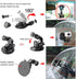 ASOCEA Action Camera Suction Cup Mount Windshield Camera Holder Tripod Adapter with Screw Compatible with Gopro Hero 11 10 9 8 7 6/AKASO EK7000/Br...