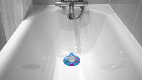 Fun Heavy Duty Bathtub Stopper for Kids, Secure Drain Cover for Bath Tubs, Sinks, and Laundries, 100% BPA Free Silicone...
