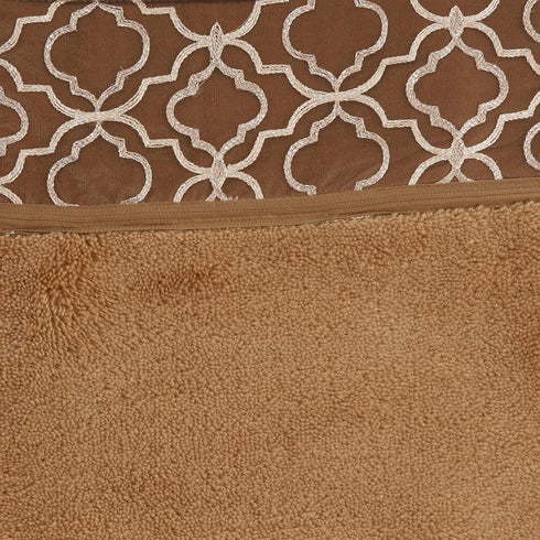 Popular Bath Contour Bath Rug, Spindle Collection, 23" x 10.5", Gold...