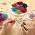 About 7200pcs 24 Colors Jump Rings Jewelry Findings 6mm Jewelry Open Jump Rings for Choker Bracelets Necklaces Chain Jewelry Making...