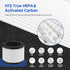 TZ-K1 Replacement Filter Compatible with ToLife TZ-K1 Air Clean Purifier, AROEVE MK01 MK06 / Kloudi DH-JH01/FreAire KN-6391RGB?3-IN-1 H13 HEPA Fil...