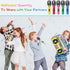18 Pcs Inflatable Microphones 1 Pc Blow up Boombox for 80s 90s Party Decorations, 80s 90s Party Favors Decor Supplies Inflatable Musical Party Pro...