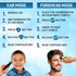 iProven Digital Ear Thermometer for Adults, Kids and Babies |Accurate, Fast & Easy to Use| Ear and Forehead Mode, Fever Detection, 1-second Readin...