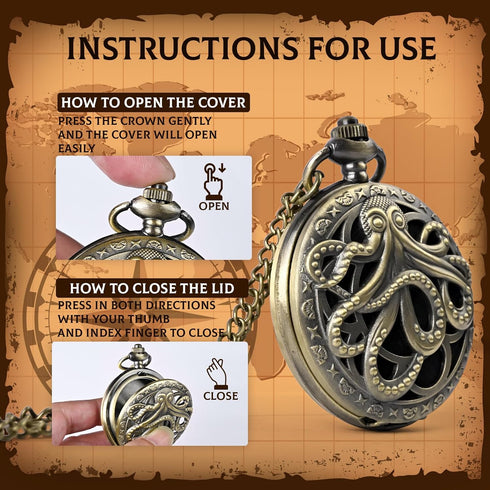Mini DND Dice Set with Pocket Watch Shell, 7PCS Polyhedral Metal Dice Set Perfect for Dungeons and Dragons Gifts, MTG, Role Playing Board Games Ac...