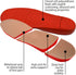 FootMatters Plastazote Orthotic Comfort Insoles - US Women 9-11.5 / Men 8-10.5...