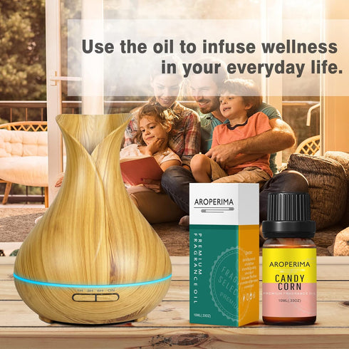 Candy Corn Fragrance Oil, Premium Grade Scented Oil for Aroma Diffusers, Perfume, Candle and Soap Making - 10ml...