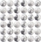 100Pcs Natural Stone Beads 8mm White Howlite Round Gemstone Loose Beads with Elastic Bracelet String for Bracelets Necklace Jewelry Making...