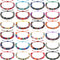 24 Pieces VSCO Bracelets for Teen Girls Friendship Bracelets Woven Braided Bracelet for Women and Men Boho Adjustable Ethnic Tribal Bracelet Rope ...