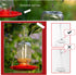 1 PCS | Birds Feeder for Outside Hanging | Wild Birds Feeders Suitable for Mason Jar (2.75 in Diameter-8/16/24/32oz) | Birds Feeders as Garden Gif...