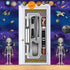 Beistle Set of 2 Plastic Spaceship Door Covers, Decorations for Outer Space Galaxy Alien Theme Birthday, Futuristic Party Supplies & Wall Decor, 6...