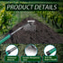 Gardening Hand Weeder Tools, 11-Tooth Manual Weeder, Uprooting Tool with Rubber Handle, Manual Multifunctional Weeders Gardening Tools for Gardens...