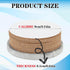 Self Sticky Cork Coasters 20Pcs Round Cork Sticker Peel Padding Ceramic Backing Sheets Pads Sticky Cork Craft Supplies Fit Wall, Mat, Tiles, Ceram...