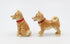 20777 Fine Porcelain Shiba Inu Dog Salt and Pepper Shakers Set, 3-5/8" L...