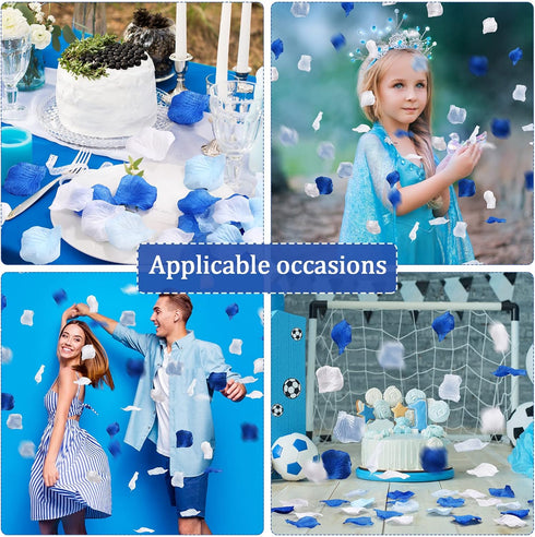 Syhood 1, 600 Pcs Artificial Fake Rose Flower Petals Decoration Silk Centerpieces for Wedding Flower Girl Basket, Aisle Scatter, Table Centerpiece...