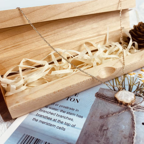 Maple Wood Box Gifts For Mom From Daughter,Wooden Gift Box Wedding Gifts For Couples Unique 2023,Wood Pen Box/ Necklace Box/Jewelry Gift Box/Brace...