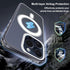 Compatible with iPhone 15 Pro Case, Compatible with MagSafe Clear Case Camera Protection Phone Crossbody Cover with Adjustable Lanyard Strap Shock...